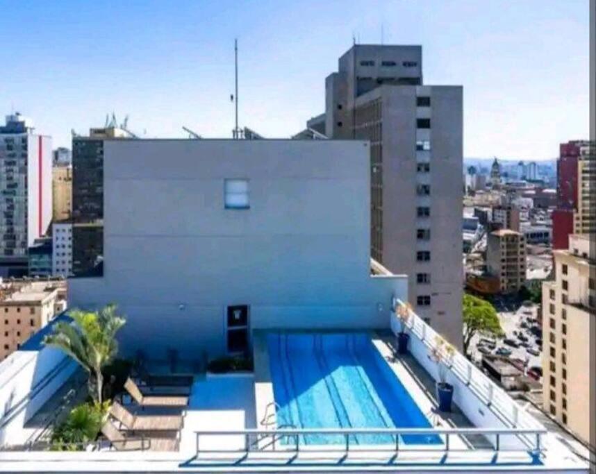Studio Flex Com Garagem E Piscina No Centro De Sp Сан-Пауло Экстерьер фото